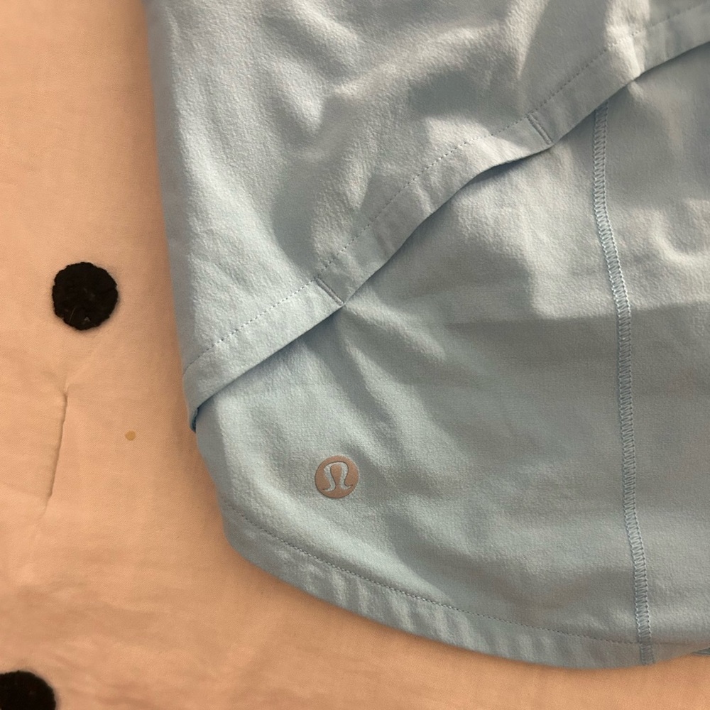 lululemon athletica Light Blue Athletic Shorts